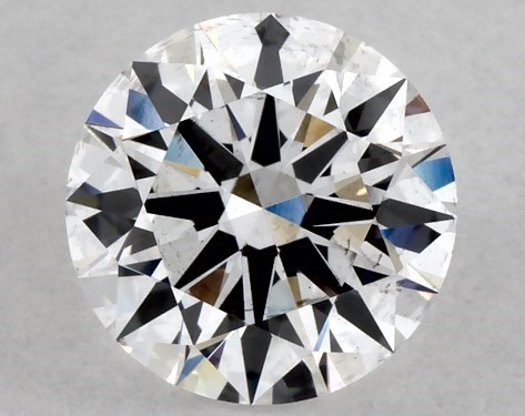 Lab-Created 1.06 Carat E SI1 Ideal Cut round diamond