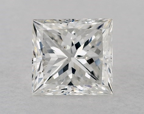  1.00 Carat G SI1 Ideal Cut princess diamond
