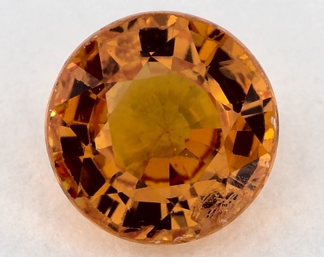  1.06 Carat Yellow Sapphire   Round gemstones