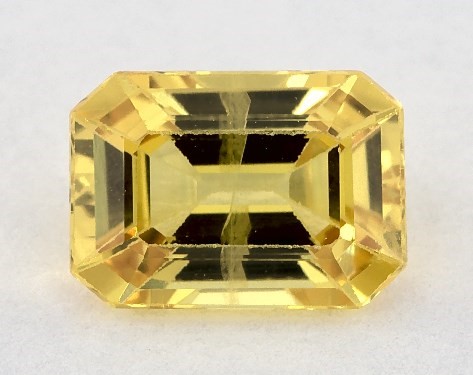  1.28 Carat Yellow Sapphire   Emerald gemstones