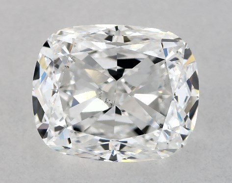 1.01 Carat E-VS2 Cushion Cut Diamond 1.5mm Comfort Fit Engagement Ring