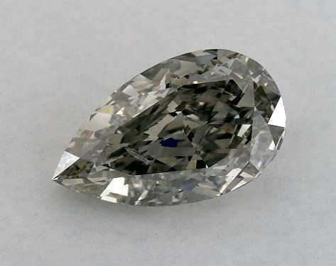  1.51 Carat Gray SI2  pear diamond