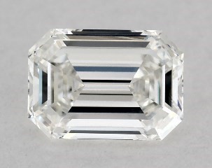 0.33 Carat G-VVS2 Emerald Cut Diamond