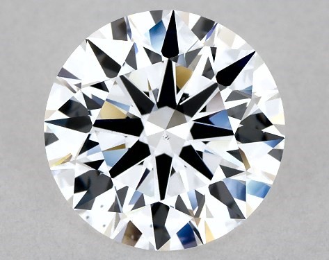 Lab-Created 2.00 Carat D VS2 Ideal Cut round diamond