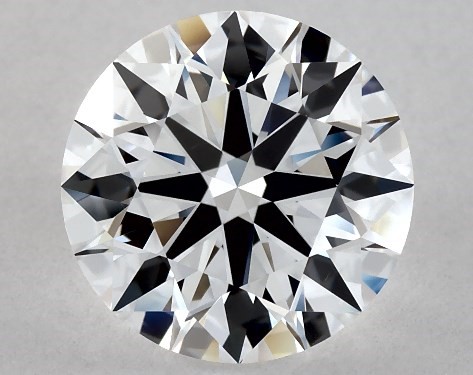 Lab-Created 2.00 Carat E VS1 Ideal Cut round diamond
