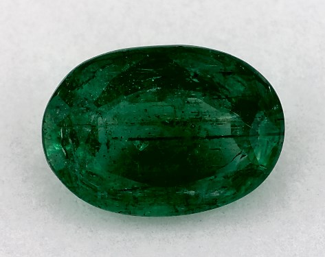  1.01 Carat Green Emerald   Oval gemstones