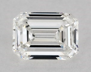 0.31 Carat F-VS1 Emerald Cut Diamond
