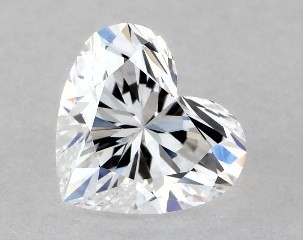 0.32 Carat E-VS2 Heart Shaped Diamond
