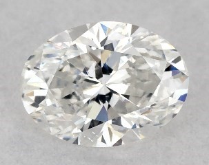0.30 Carat F-SI1 Oval Cut Diamond