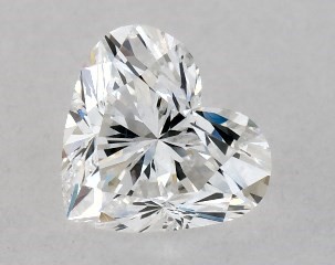 0.30 Carat E-SI1 Heart Shaped Diamond