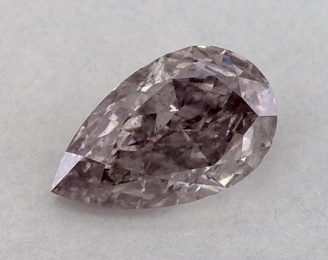  0.52 Carat Pink SI2  pear diamond
