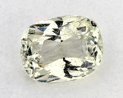  2.61 Carat Green Sapphire   Cushion gemstones