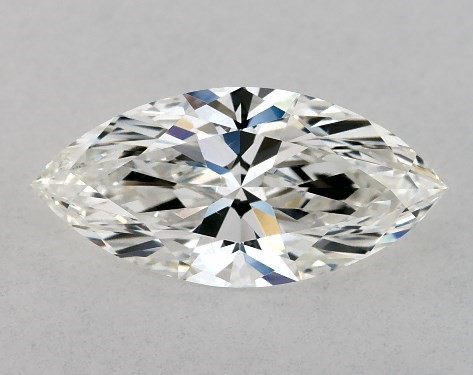 GIA 1.00 Carat H-VS2 Very Good Cut Marquise Diamond