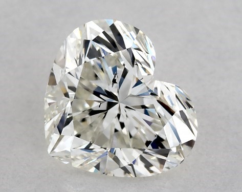  1.01 Carat H SI1  heart diamond