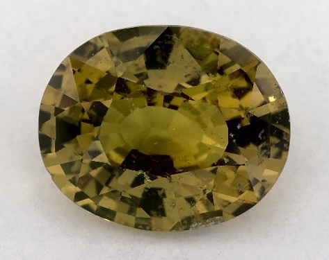  3.45 Carat Green Sapphire   Oval gemstones
