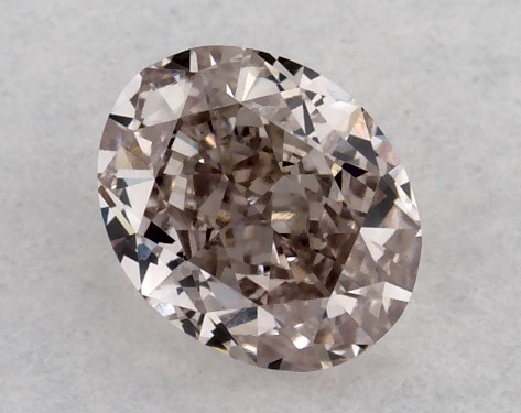  0.35 Carat Brown VS1  oval diamond