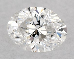 0.30 Carat E-SI1 Oval Cut Diamond