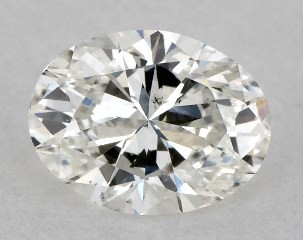 0.30 Carat H-SI1 Oval Cut Diamond