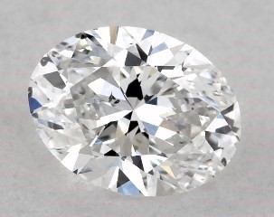 0.30 Carat E-SI1 Oval Cut Diamond