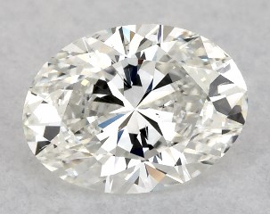 0.30 Carat H-SI1 Oval Cut Diamond