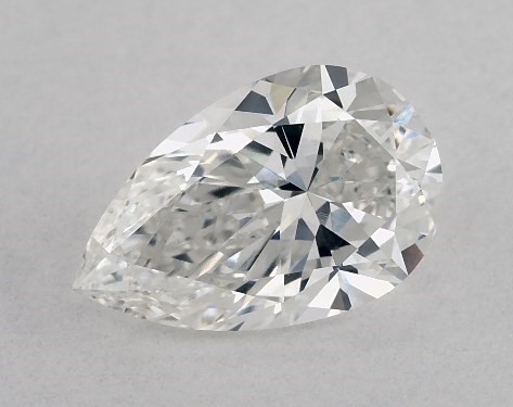 1.01 Carat F SI1  pear diamond