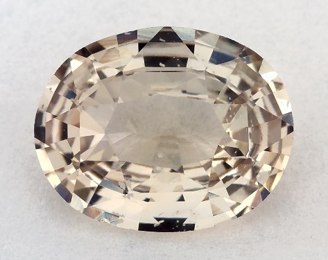  2.18 Carat Yellow Sapphire   Oval gemstones