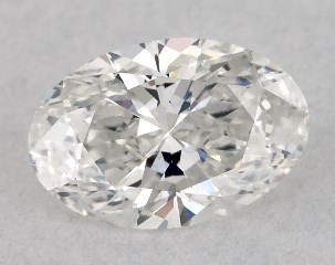 0.30 Carat F-SI1 Oval Cut Diamond