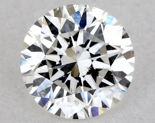 0.30 Carat F-I1 Excellent Cut Round Diamond