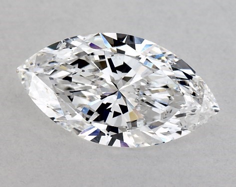  1.00 Carat D SI1  marquise diamond