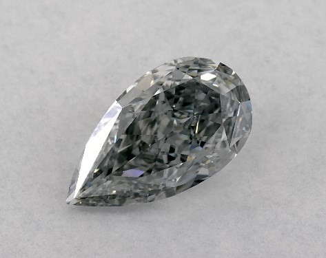  0.74 Carat Blue IF  pear diamond