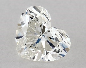 0.43 Carat I-SI1 Heart Shaped Diamond