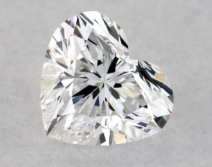 0.31 Carat D-VS2 Heart Shaped Diamond