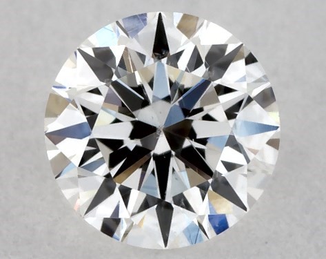  0.25 Carat F SI1 Excellent Cut round diamond