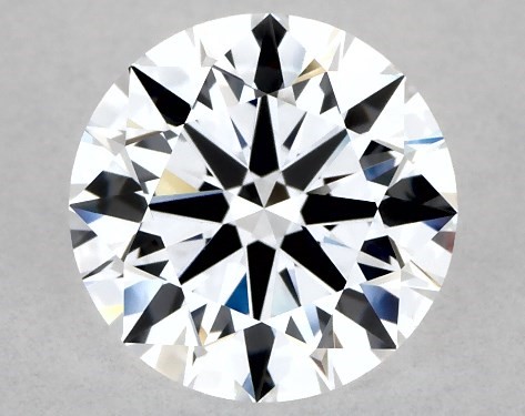 Lab-Created 2.00 Carat D VS1 Ideal Cut round diamond