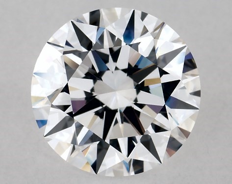 Lab-Created 2.00 Carat D VS1 Ideal Cut round diamond