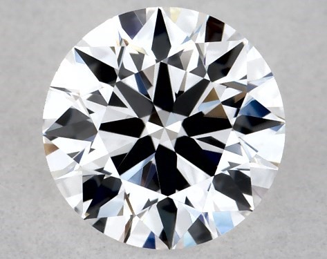 Lab-Created 0.50 Carat D VVS2 Ideal Cut round diamond