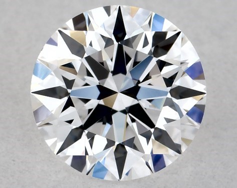 Lab-Created 0.50 Carat D VVS2 Ideal Cut round diamond