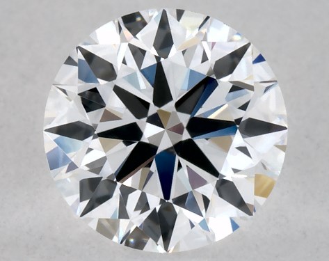 Lab-Created 0.50 Carat D VVS2 Ideal Cut round diamond