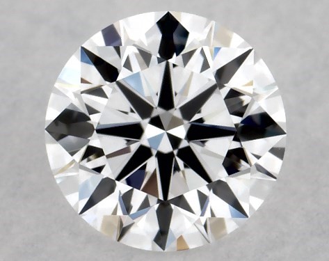 Lab-Created 0.50 Carat D VVS2 Ideal Cut round diamond