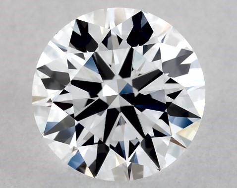 Lab-Created 0.50 Carat D VVS2 Ideal Cut round diamond