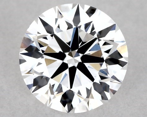 Lab-Created 0.50 Carat E VVS2 Ideal Cut round diamond