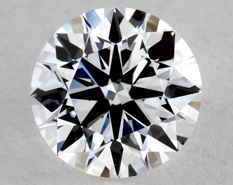 Lab-Created 0.50 Carat E VVS2 Ideal Cut round diamond