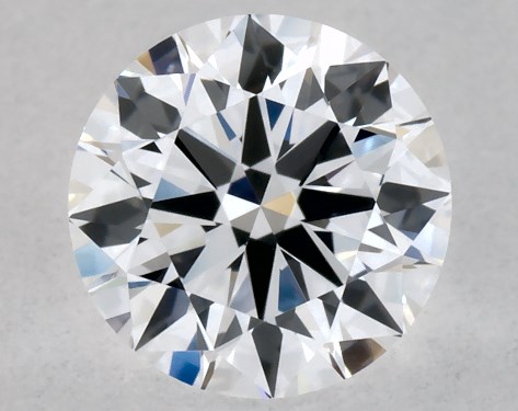 Lab-Created 0.50 Carat D VVS2 Excellent Cut round diamond