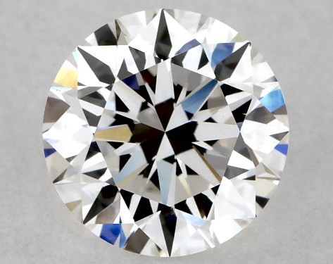 Lab-Created 1.02 Carat F VS1 Ideal Cut round diamond