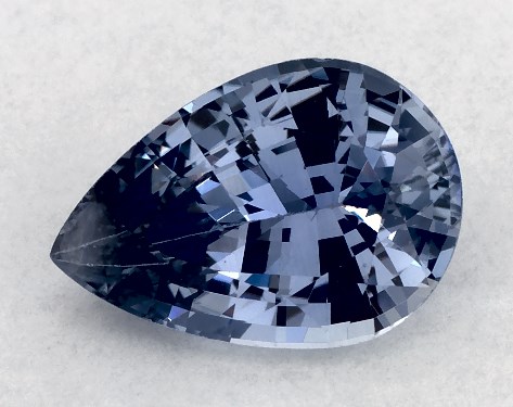 2.30 Carat Pear Natural Blue Sapphire