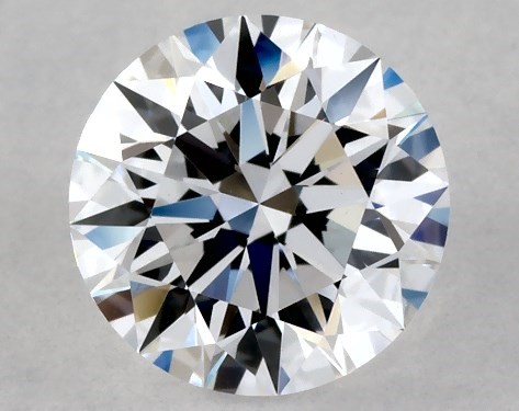 Lab-Created 0.75 Carat E VS1 Ideal Cut round diamond