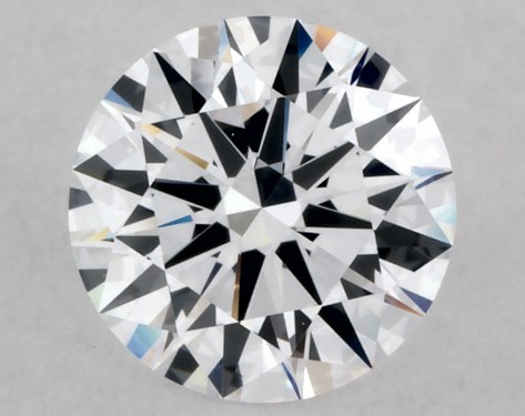 Lab-Created 0.75 Carat E VS1 Ideal Cut round diamond