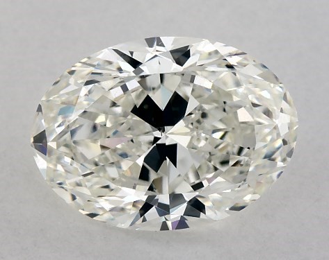 This 2 carat oval diamond I color VS2 clarity has Very Good proportions and a diamond grading report from GIA