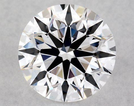 Lab-Created 1.50 Carat D SI1 Ideal Cut round diamond