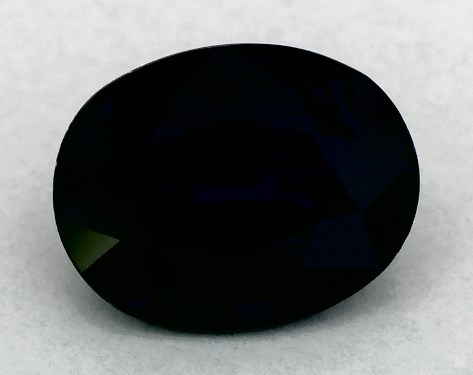 2.24 Carat Oval Natural Blue Sapphire